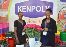 Rose Chebet and Lilian Njeri represented Kenpoly. The company provides multiple solutions, such as horti- and floriculture crates and buckets for harvesting and transporting.